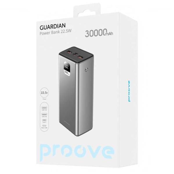 Power Bank Proove Guardian 30000 mAh/ Silver photo 3