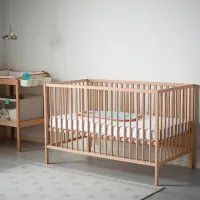 Детская кровать Ikea Sniglar 0 месяцев - 3 года/ Натуральный photo 2
