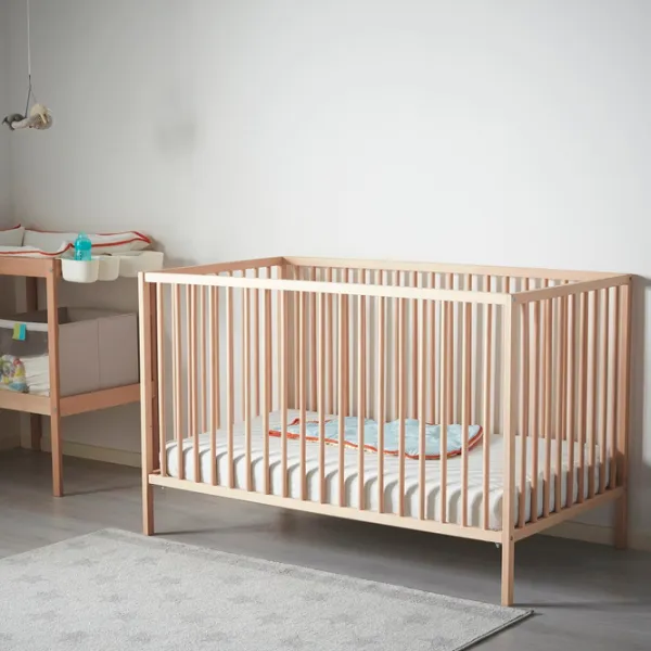 Детская кровать Ikea Sniglar 0 месяцев - 3 года/ Натуральный photo 3