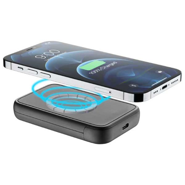 Power Bank Cellularline PBMAGSF5000WIRK 5000 mAh/ Black photo 2