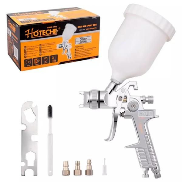 Aerograf Hoteche A831401 0.6 l/ Inox photo 6