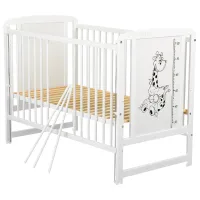 Детская кровать BabyNeeds Timmi Girafa 0 месяцев - 4 года/ Белый photo 2