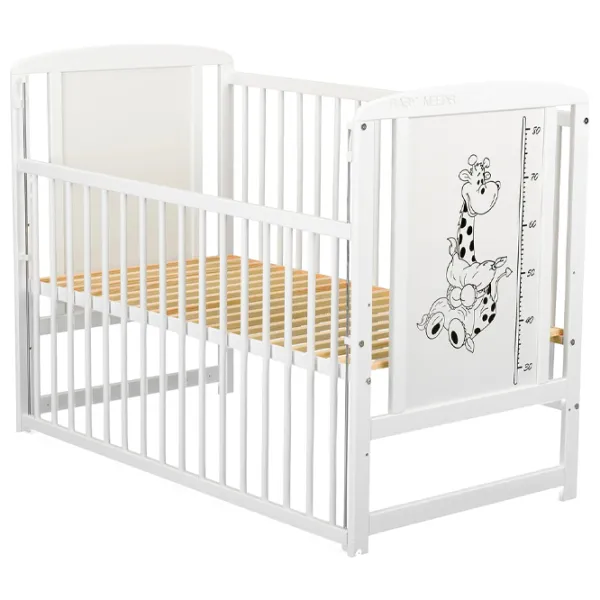 Pat pentru copii BabyNeeds Timmi Girafa 0 luni - 4 ani/ White photo 4