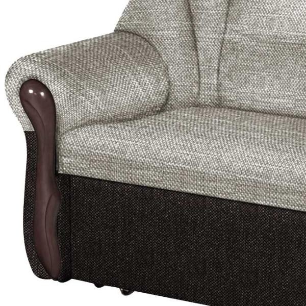 Canapea Modern Mustang Bahama 31/ 42 (5552415) Velur/ Gray photo 2