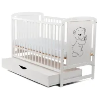 Детская кровать BabyNeeds Timmi 0 месяцев - 4 года/ Белый photo 4