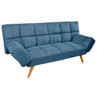 Canapea DecoPrim LM-58 (0007697) Velvet / Blue photo 2