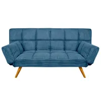 Canapea DecoPrim LM-58 (0007697) Velvet / Blue photo 3