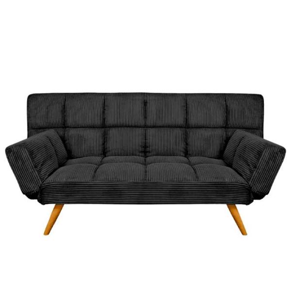 Canapea DecoPrim LM-58 (0007697) Velvet / Black photo 3