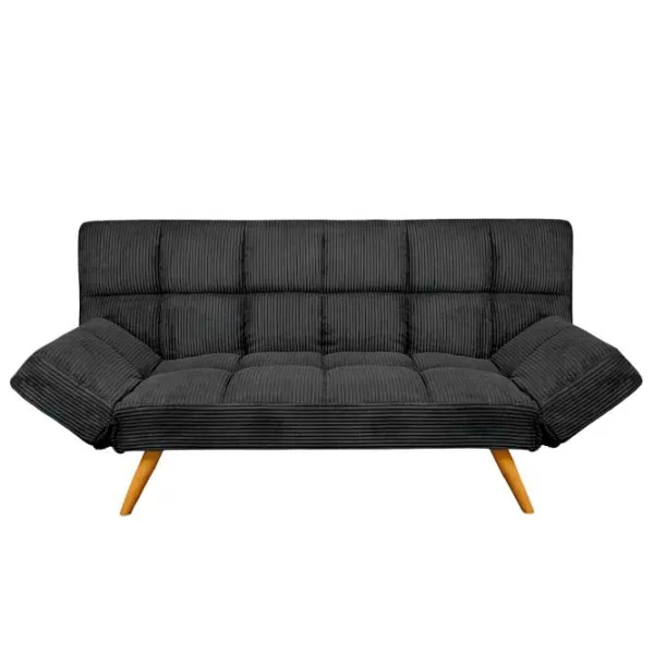 Canapea DecoPrim LM-58 (0007697) Velvet / Black photo 4