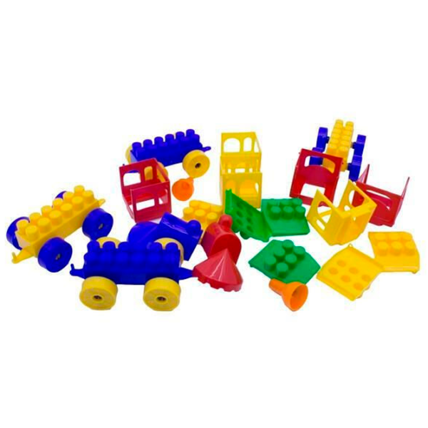 Constructor Maximus Locomotivă mică Transport/ Multicolor photo 2