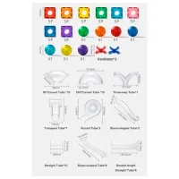 Constructor Mideer Traseul de marmură Labirint/ Multicolor photo 4