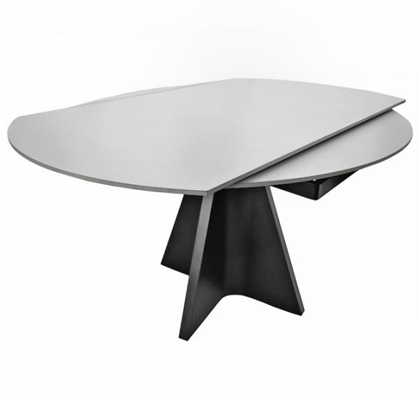 Masă de bucătărie extensibilă DecoPrim T1038 Ceramică/ Gray photo 3 Masă de bucătărie extensibilă DecoPrim T1038 Ceramică/ Gray photo 3