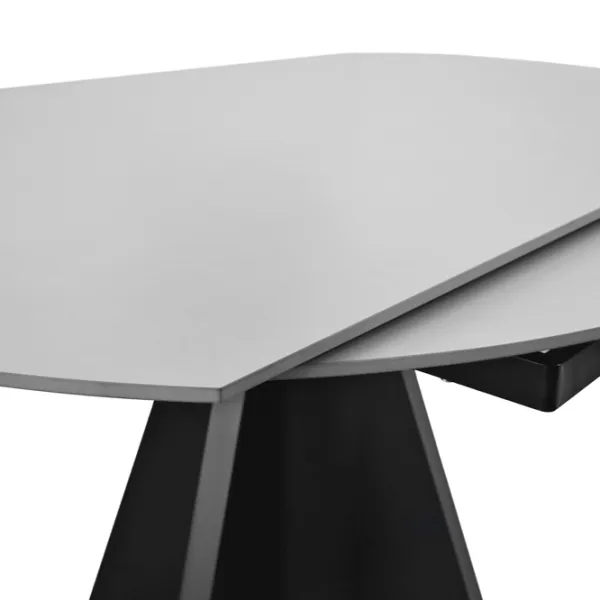Masă de bucătărie extensibilă DecoPrim T1038 Ceramică/ Gray photo 6 Masă de bucătărie extensibilă DecoPrim T1038 Ceramică/ Gray photo 6