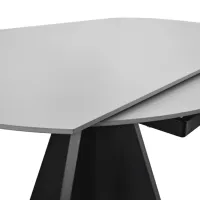 Masă de bucătărie extensibilă DecoPrim T1038 Ceramică/ Gray photo 6