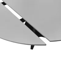 Masă de bucătărie extensibilă DecoPrim T1038 Ceramică/ Gray photo 7