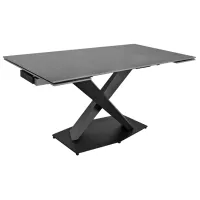 Masă de bucătărie extensibilă DecoPrim Helios Ceramică/ Gray photo 2