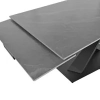 Masă de bucătărie extensibilă DecoPrim Helios Ceramică/ Gray photo 5
