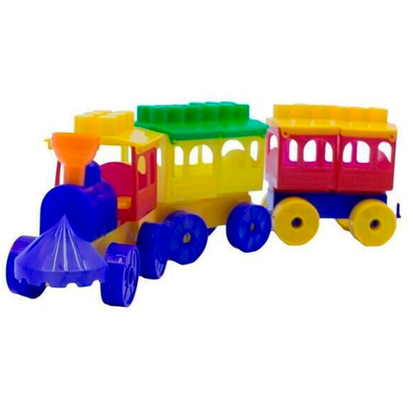 Constructor Maximus Locomotivă mică Transport/ Multicolor photo 2