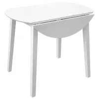 Masă de bucătărie extensibilă DecoPrim PHILADELPHIA Lemn/ White photo 2