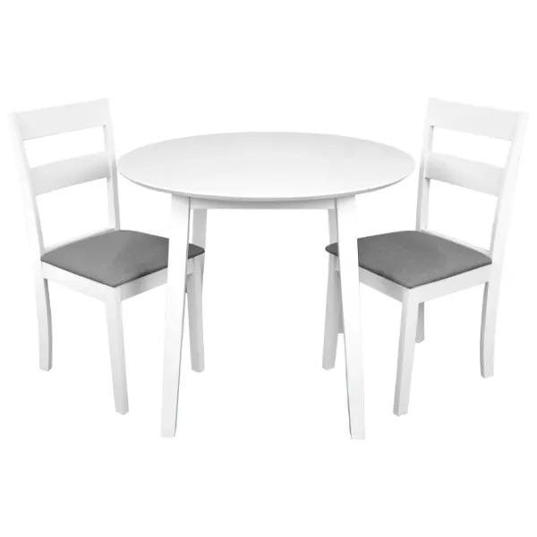 Masă de bucătărie extensibilă DecoPrim PHILADELPHIA Lemn/ White photo 3 Masă de bucătărie extensibilă DecoPrim PHILADELPHIA Lemn/ White photo 3