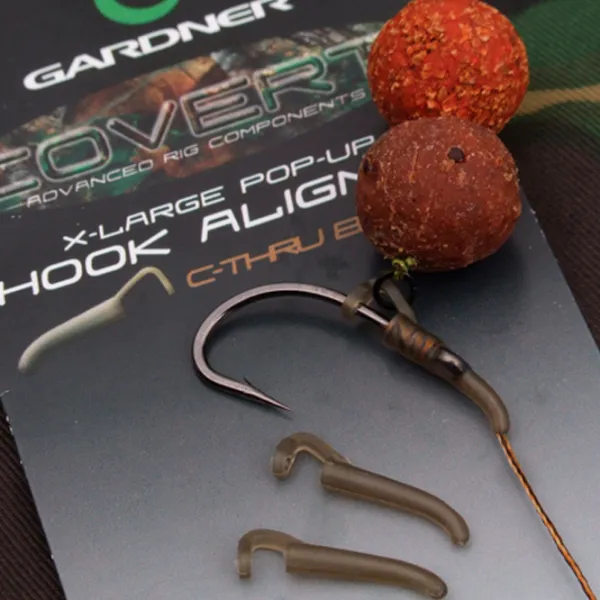 Lesă pentru pescuit Gardner POP UP HOOK ALIGNER RIG BARBED 10 photo 2
