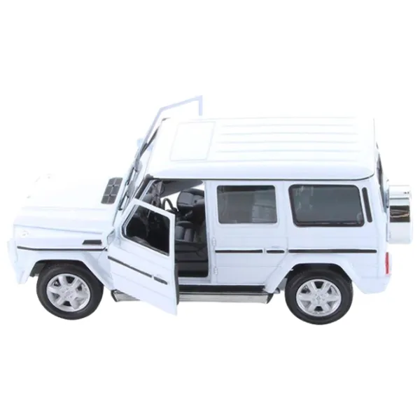 Mașină de colecţie Welly MERCEDES-BENZ G-CLASS 24012W Black White photo 2