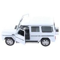Mașină de colecţie Welly MERCEDES-BENZ G-CLASS 24012W Black White photo 2