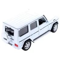 Mașină de colecţie Welly MERCEDES-BENZ G-CLASS 24012W Black White photo 3