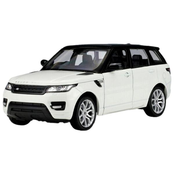 Mașină de colecţie Welly LAND ROVER RANGE ROVER SPORT 24059W Black White photo 2