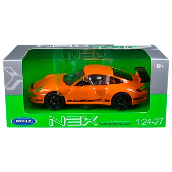 Mașină de colecţie Welly PORSCHE 911 GT3 RS 22495 Black Orange photo 4 Mașină de colecţie Welly PORSCHE 911 GT3 RS 22495 Black Orange photo 4