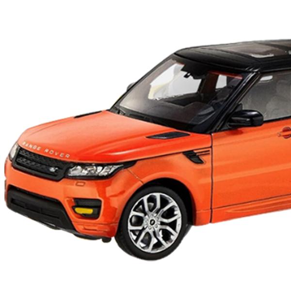 Mașină de colecţie Welly RANGE ROVER SPORT 24059 Black Orange photo 2 Mașină de colecţie Welly RANGE ROVER SPORT 24059 Black Orange photo 2