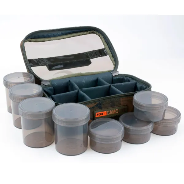 Сумка для аксессуаров FOX CAMOLITE Glug Case (8 pot) Полиэстер 500Д photo 2