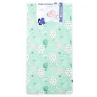 Матрасик для коляски KikkaBoo Mattress DayDream Хлопок, полиэстер , Полиэстер/ Звезды/ Зелёный photo 2