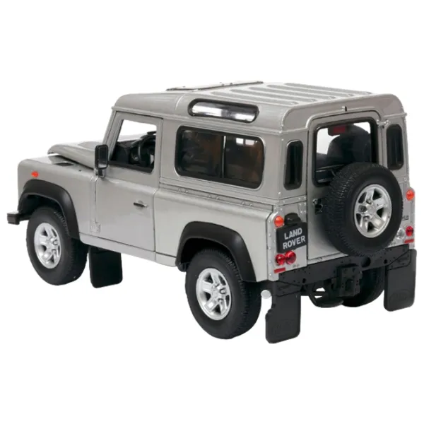 Mașină de colecţie Welly Land Rover Defender 22498 Black Gray photo 3 Mașină de colecţie Welly Land Rover Defender 22498 Black Gray photo 3