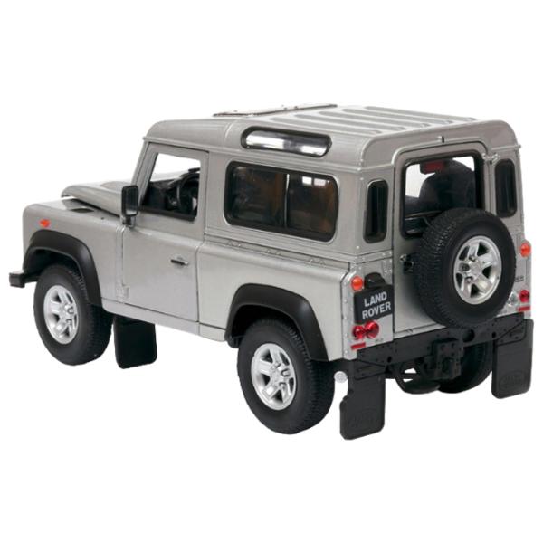 Mașină de colecţie Welly Land Rover Defender 22498 Black Gray photo 3 Mașină de colecţie Welly Land Rover Defender 22498 Black Gray photo 3
