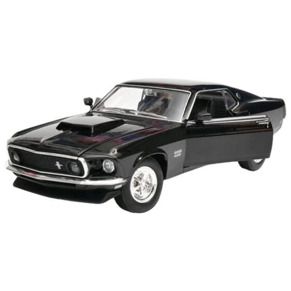 Mașină de colecţie Welly 1969 FORD MUSTANG BOSS 429 24067 Black Black photo 3