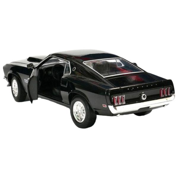 Mașină de colecţie Welly 1969 FORD MUSTANG BOSS 429 24067 Black Black photo 4
