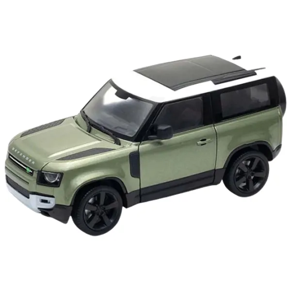 Mașină de colecţie Welly 2020 Land Rover Defender 24110W Black Multicolor photo 2 Mașină de colecţie Welly 2020 Land Rover Defender 24110W Black Multicolor photo 2