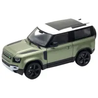 Коллекционная машина Welly 2020 Land Rover Defender 24110W Черный Разноцветный photo 2