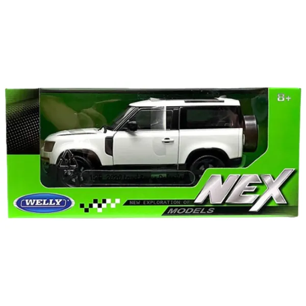 Mașină de colecţie Welly 2020 Land Rover Defender 24110W Black Multicolor photo 4 Mașină de colecţie Welly 2020 Land Rover Defender 24110W Black Multicolor photo 4