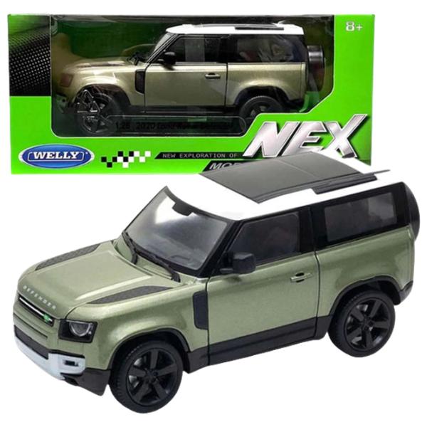 Mașină de colecţie Welly 2020 Land Rover Defender 24110W Black Multicolor photo 5 Mașină de colecţie Welly 2020 Land Rover Defender 24110W Black Multicolor photo 5