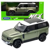 Коллекционная машина Welly 2020 Land Rover Defender 24110W Черный Разноцветный photo 5