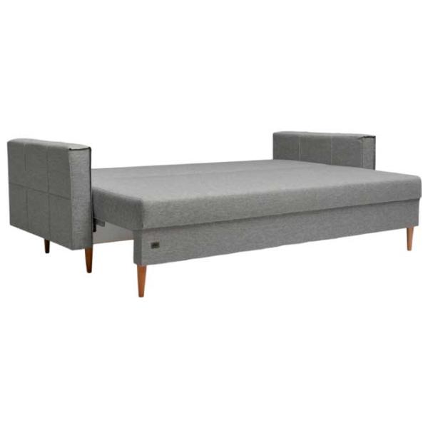 Canapea Oshn Optima Kapri (5713008) Pânză de iută/ Light Gray photo 2