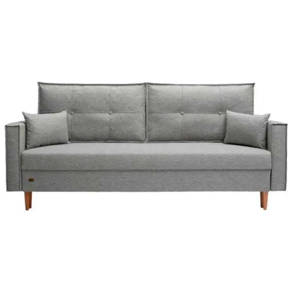 Canapea Oshn Optima Kapri (5713008) Pânză de iută/ Light Gray photo 3