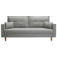 Canapea Oshn Optima Kapri (5713008) Pânză de iută/ Light Gray photo 3