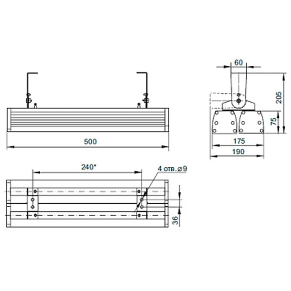Plafonieră IEK ДСП 1601 Plastic ABS photo 2 Plafonieră IEK ДСП 1601 Plastic ABS photo 2