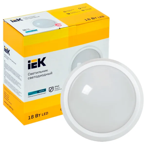 Plafonieră IEK LDPO0-5050-18-4000-K01 Plastic photo 3 Plafonieră IEK LDPO0-5050-18-4000-K01 Plastic photo 3