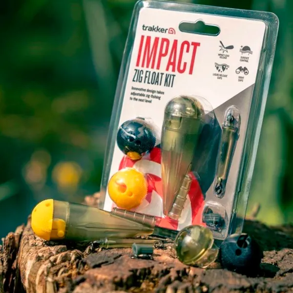 Plută pentru zig-rig Trakker Impact Zig Float Kit Plastic/ Khaki photo 5