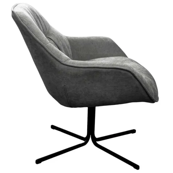 Офисное кресло DecoPrim Madrid Бархат/ Серый photo 2 Офисное кресло DecoPrim Madrid Бархат/ Серый photo 2