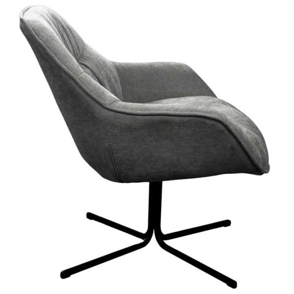 Офисное кресло DecoPrim Madrid Бархат/ Серый photo 2 Офисное кресло DecoPrim Madrid Бархат/ Серый photo 2